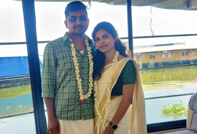 a fairytale union amidst the backwaters