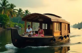 Alleppey Houseboat Package From Trivandrum