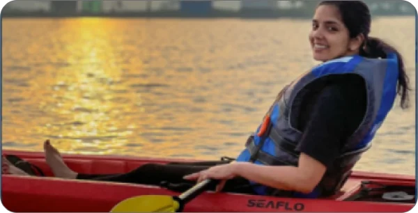 Canoeing Through Village Canals