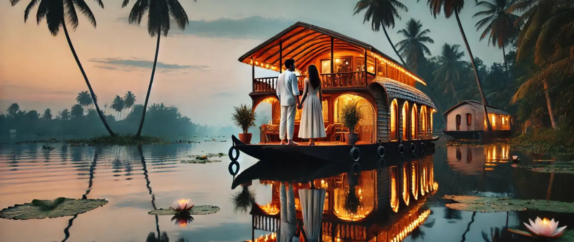 Top 10 Luxury Houseboats in Alleppey, Kerala