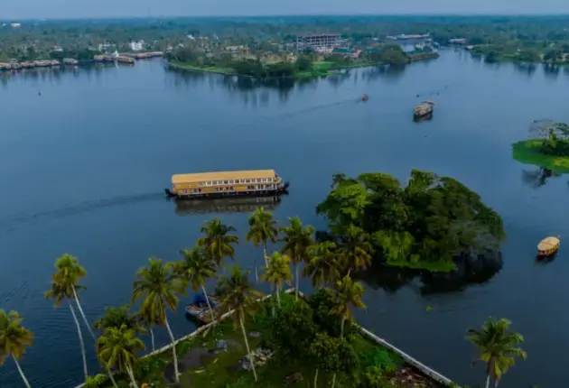 Houseboats in Alleppey