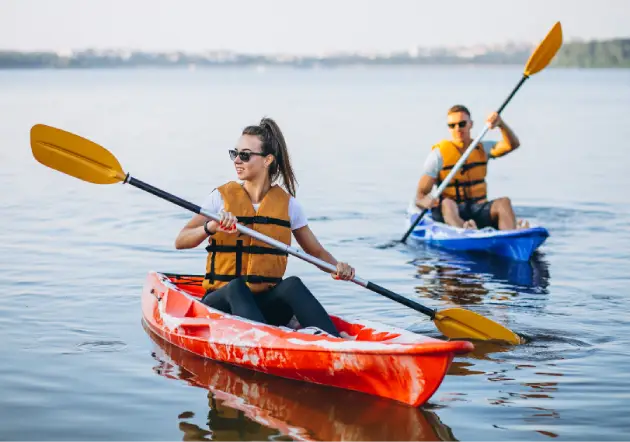 Kayaking in Alleppey