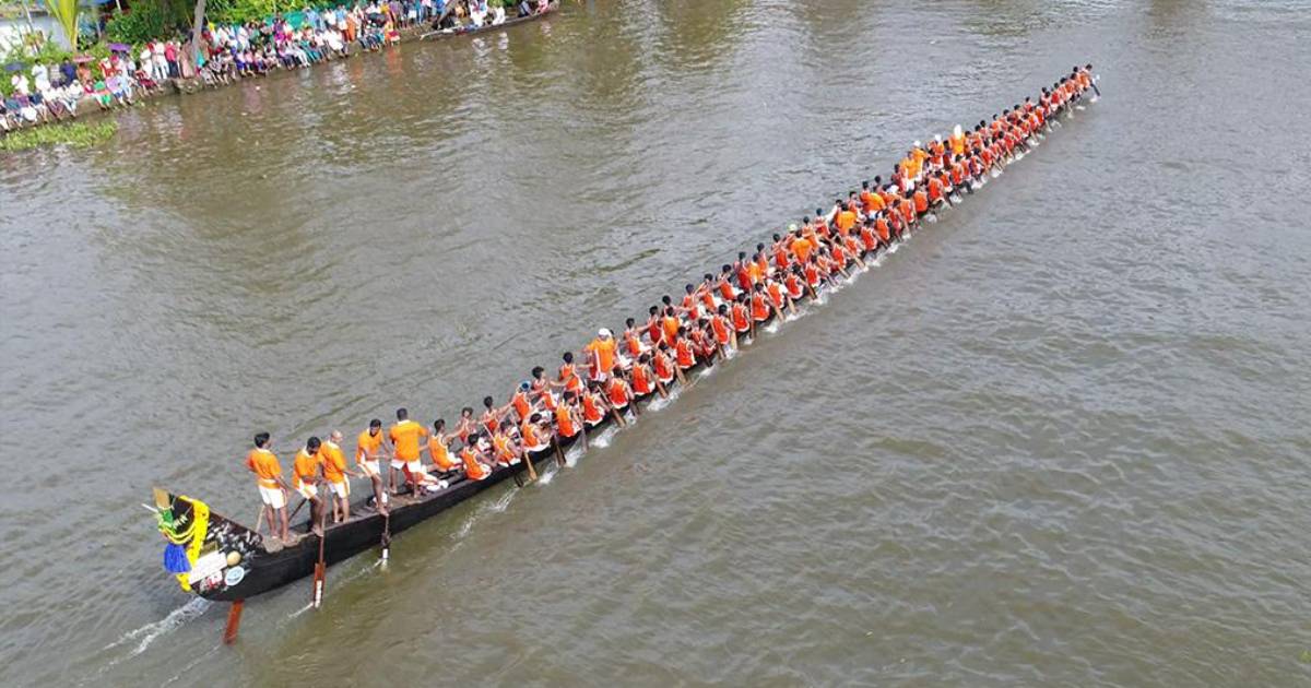 Ayaparambu Valiya Diwanji Triumphs at the 2024 Champakulam Boat Race