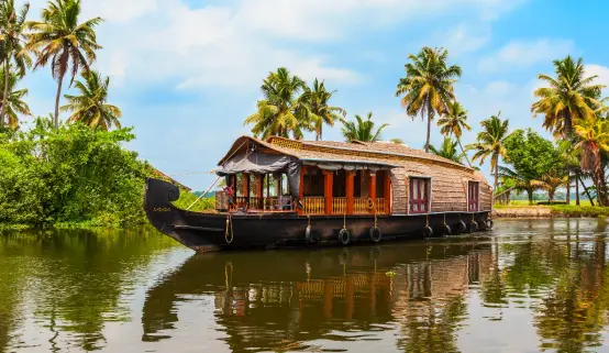 Alleppey Houseboat Package From Ahmedabad